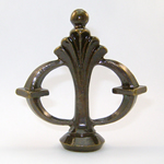 Lamp Finial: Curves and Squares