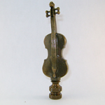 Lamp Finial: Musical Cello