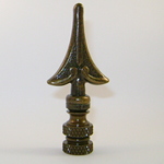 Lamp Finial: Antiqued Arrow