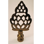 Lamp Finial: Pineapple Symbol